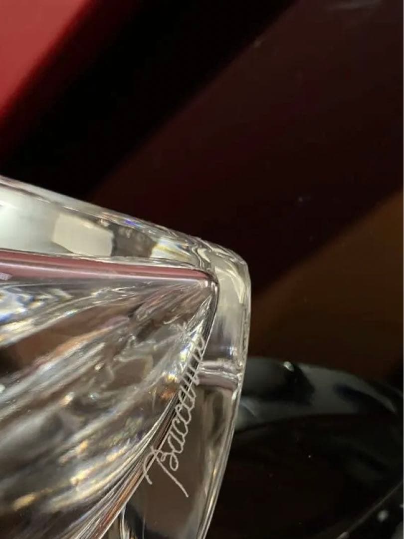 Baccarat メトロノーム　花瓶　花器