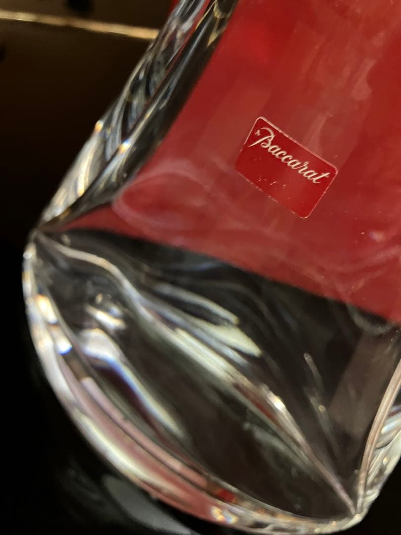 Baccarat メトロノーム　花瓶　花器