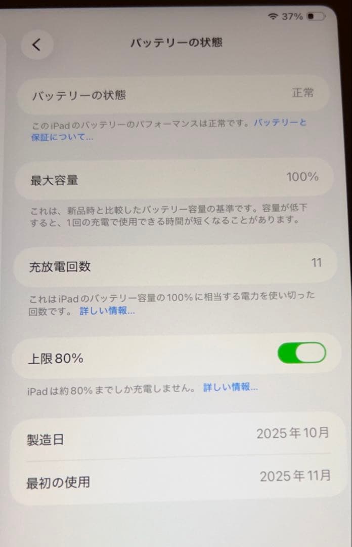 ipad mini(A17 Pro) 第7世代 128GB ブルー
