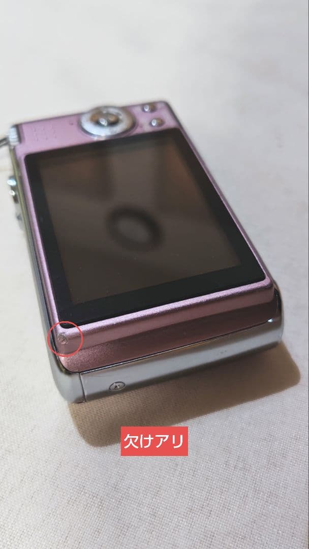 【動作確認済み】Panasonic LUMIX DMC-FX01　ミスティピンク