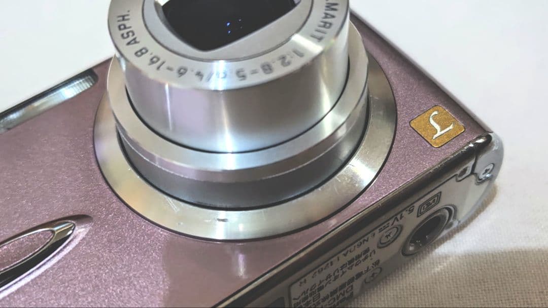 【動作確認済み】Panasonic LUMIX DMC-FX01　ミスティピンク