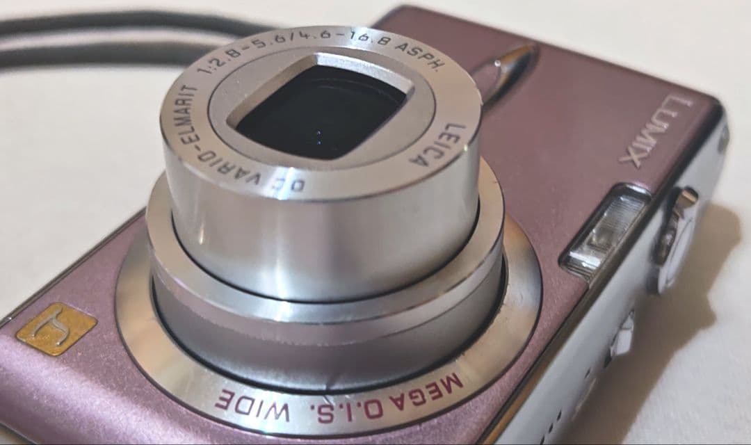 【動作確認済み】Panasonic LUMIX DMC-FX01　ミスティピンク
