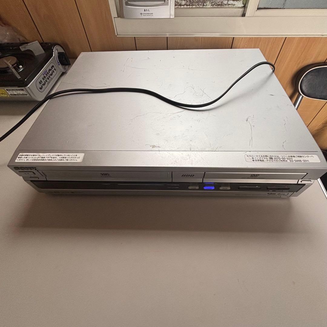 SONY RDR-VH83 ダビング機能VHS/DVD/HDDレコーダ　ジャンク