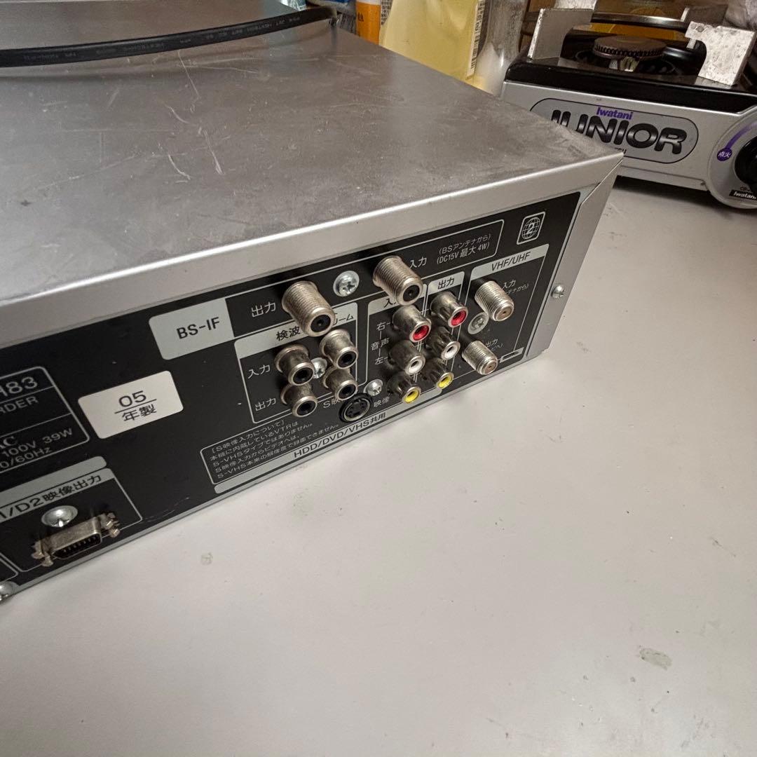 SONY RDR-VH83 ダビング機能VHS/DVD/HDDレコーダ　ジャンク