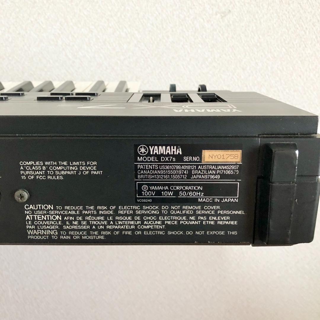 【現状品】 YAMAHA ヤマハ DX7s シンセサイザー