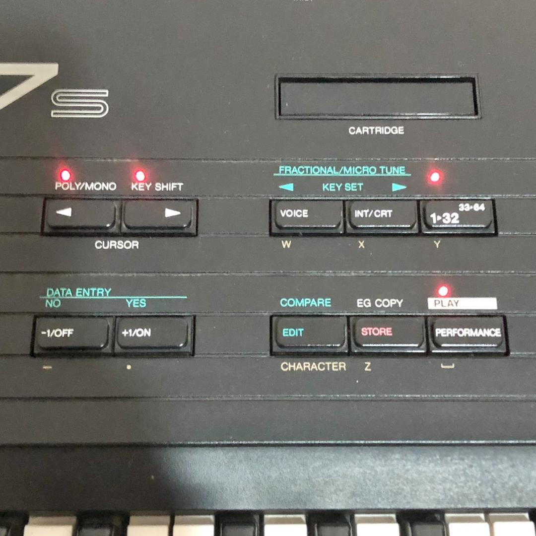 【現状品】 YAMAHA ヤマハ DX7s シンセサイザー