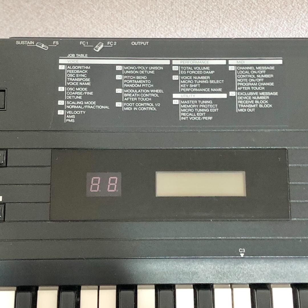 【現状品】 YAMAHA ヤマハ DX7s シンセサイザー