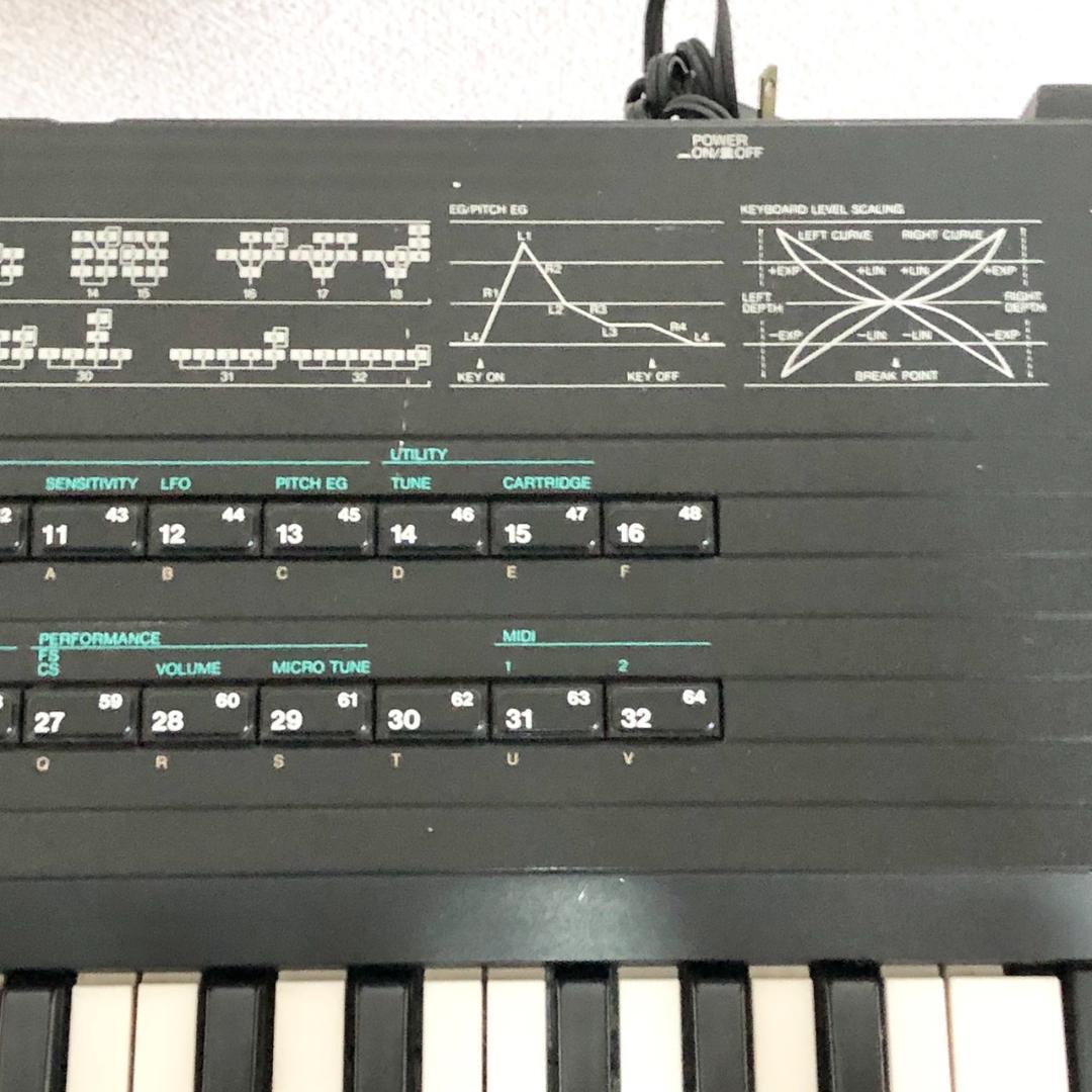 【現状品】 YAMAHA ヤマハ DX7s シンセサイザー