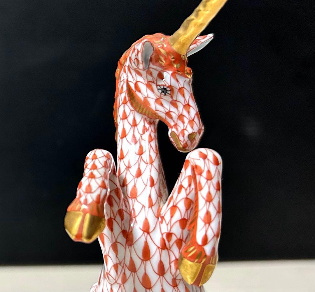 HEREND ヘレンド　ユニコーン　Zodiac フィギュリン　※美品