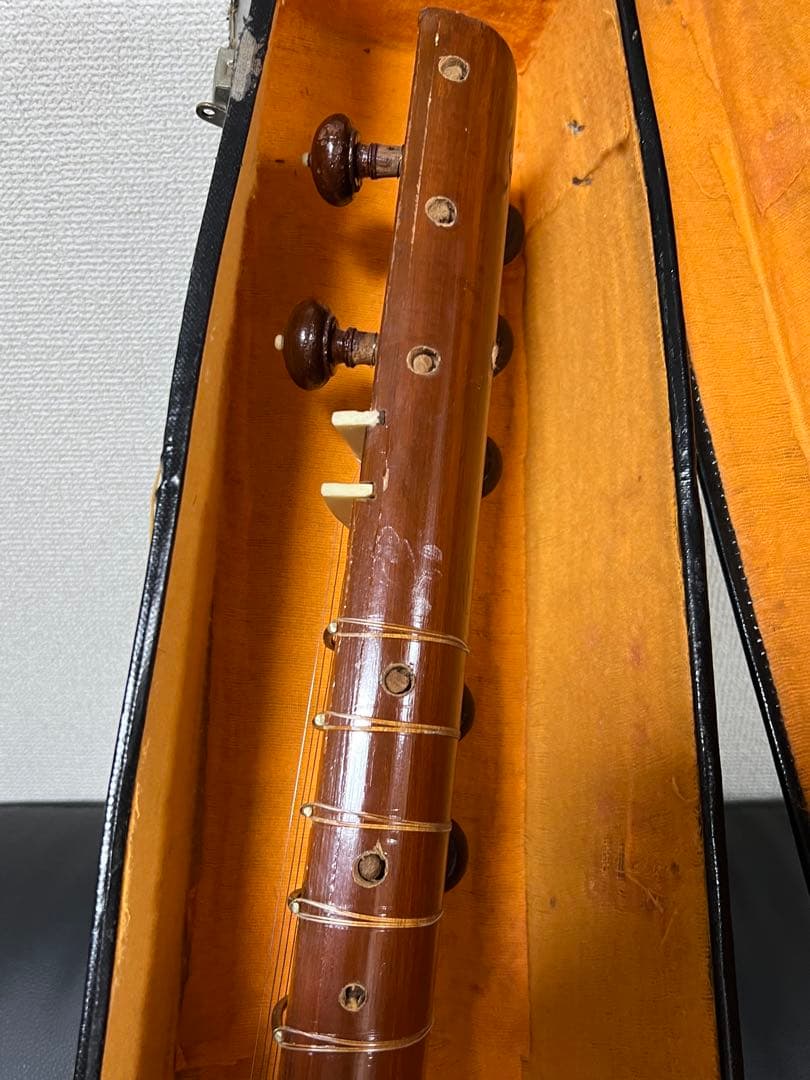 シタール インド民族楽器 ハードケース付 sitar