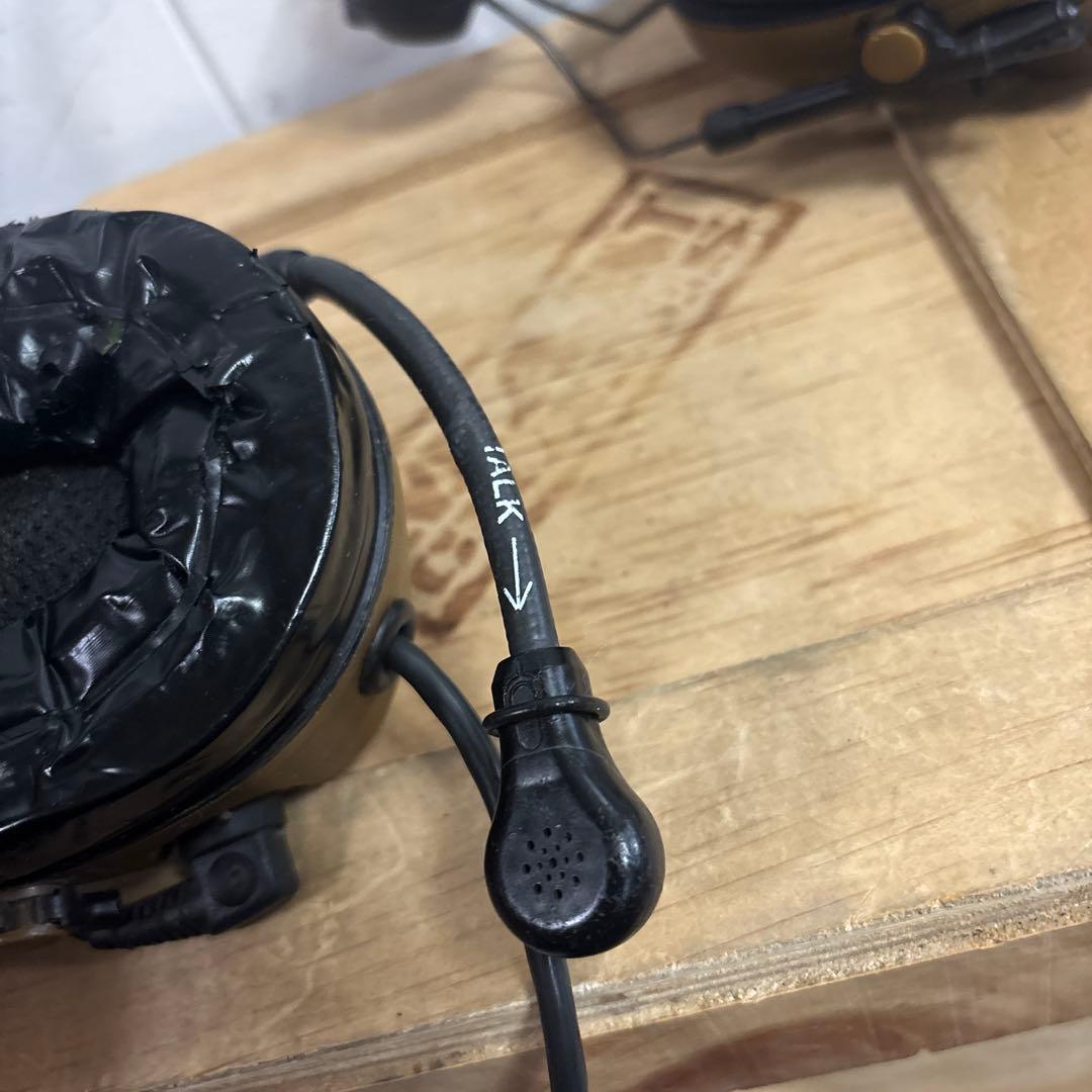 初期型　米軍実物　PELTOR COMTAC IIIヘッドセット　動作未確認