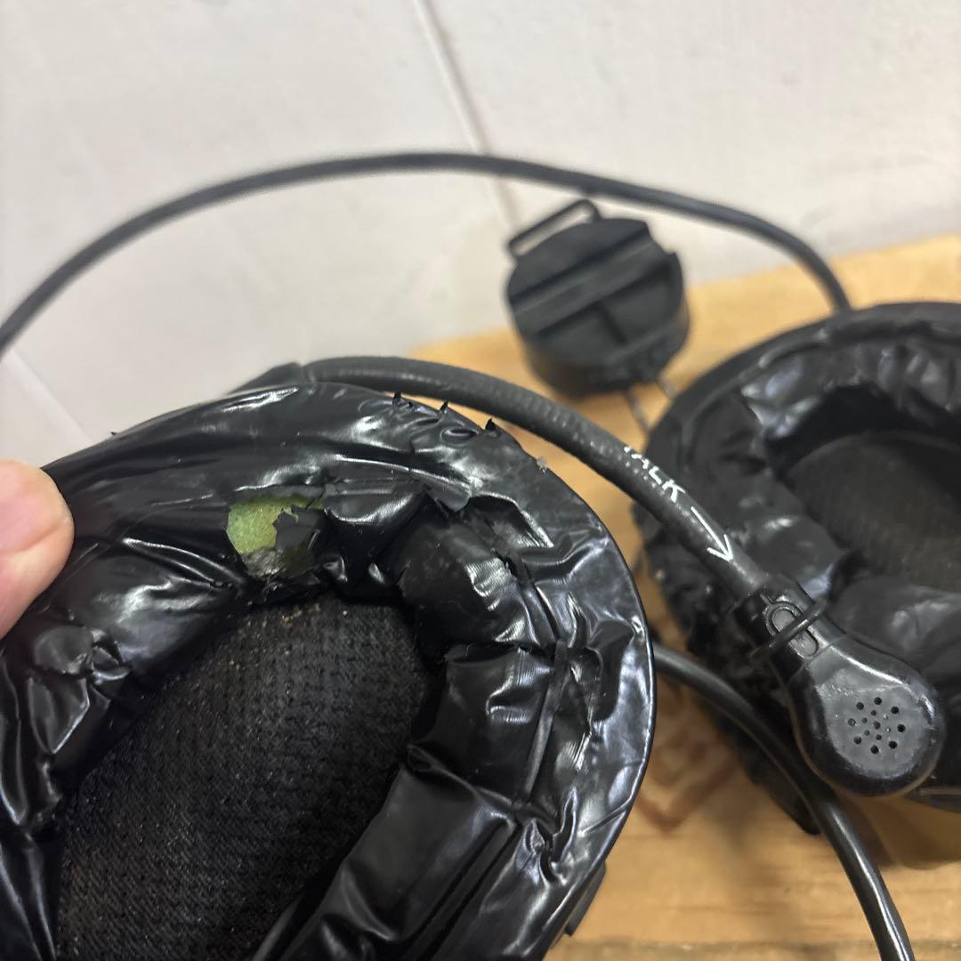 初期型　米軍実物　PELTOR COMTAC IIIヘッドセット　動作未確認