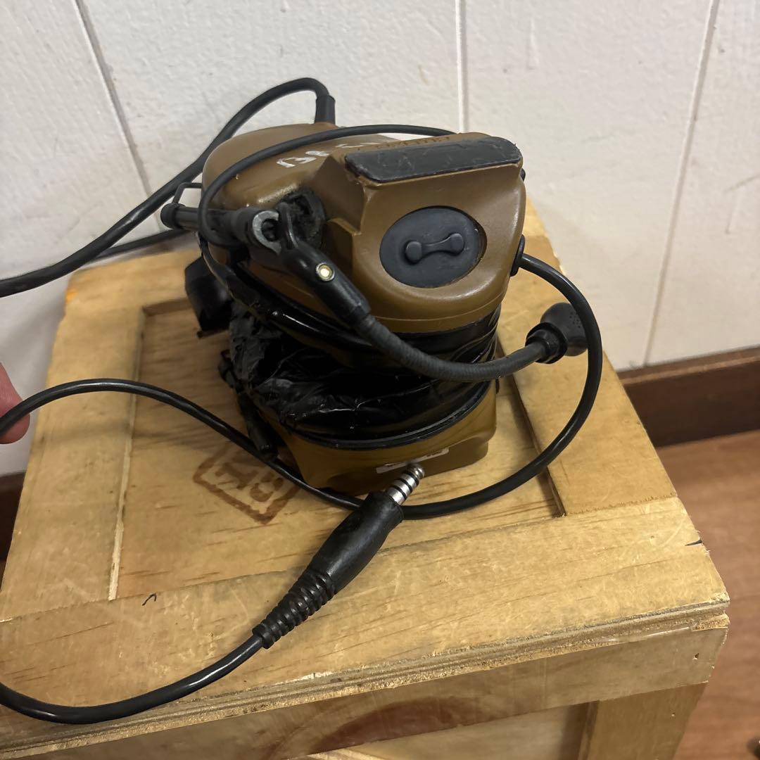 初期型　米軍実物　PELTOR COMTAC IIIヘッドセット　動作未確認