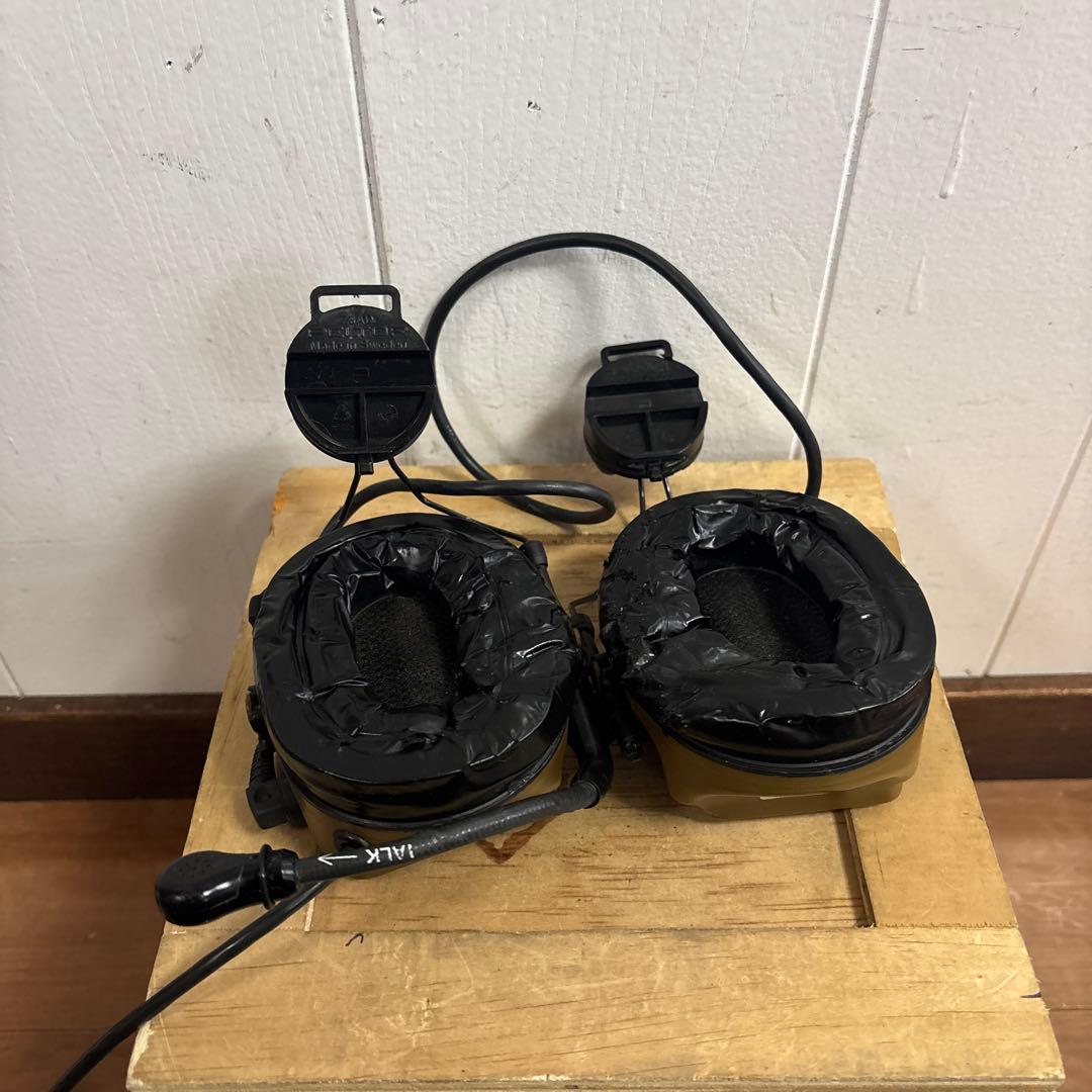 初期型　米軍実物　PELTOR COMTAC IIIヘッドセット　動作未確認