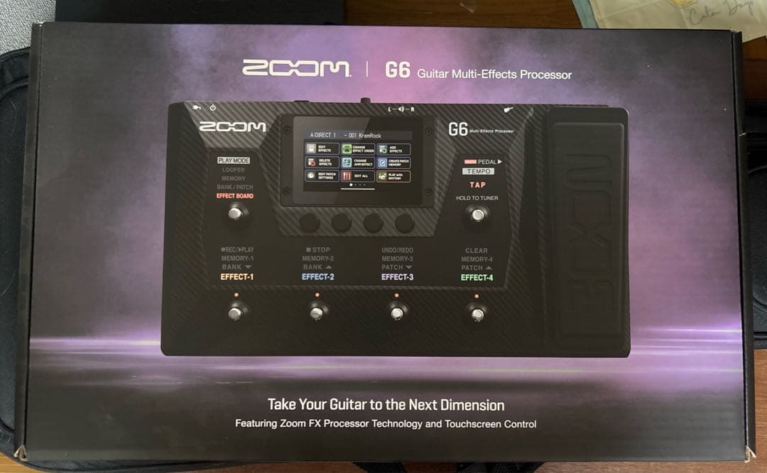 【美品・付属品完備】 ZOOM G6 マルチエフェクター