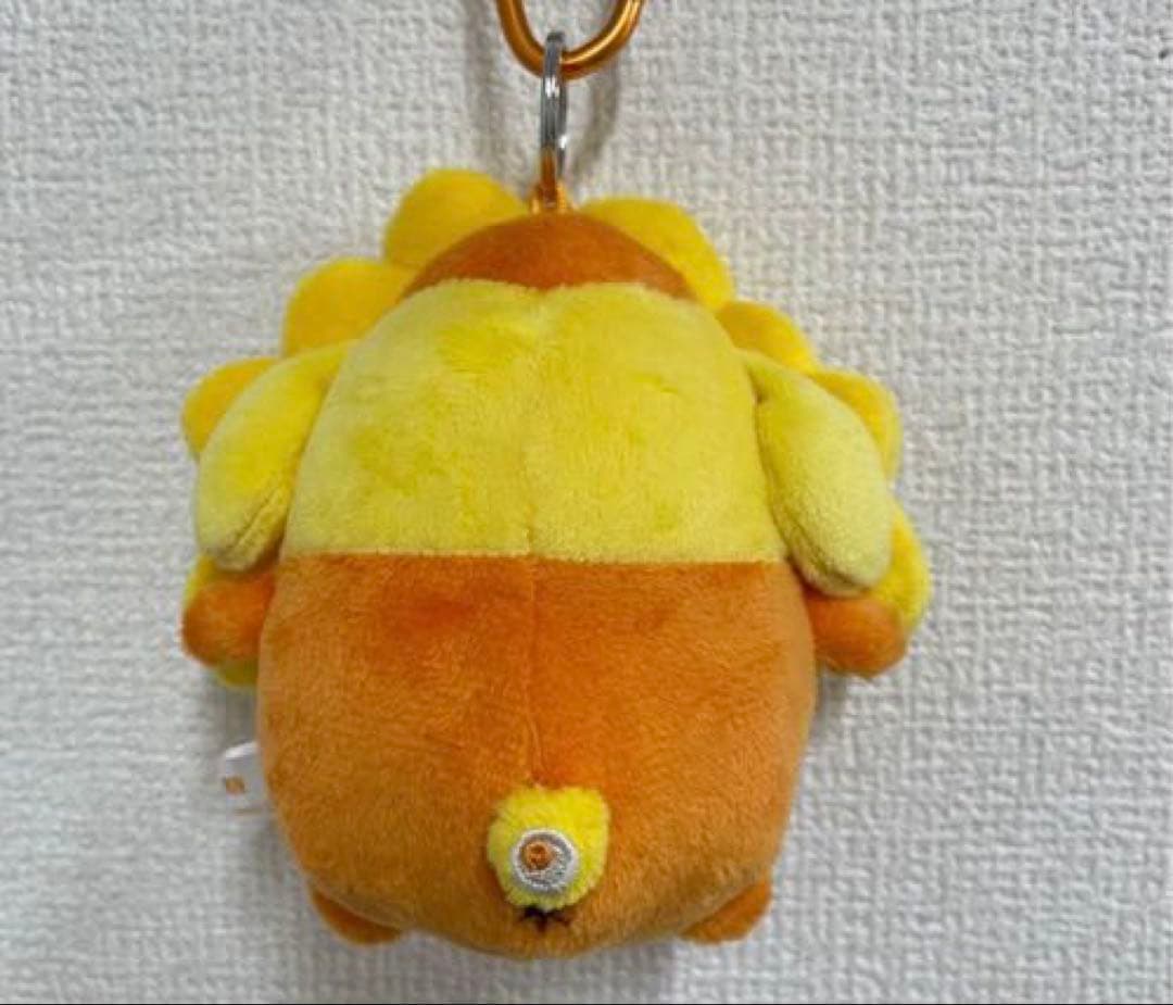 ポムポムプリン×ミャクミャクコラボ推しカラーぬいぐるみカラビナ付き