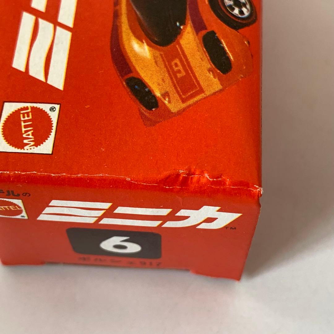 デッドストック マテルのミニカ6 ポルシェ917 ミニカー 箱付き