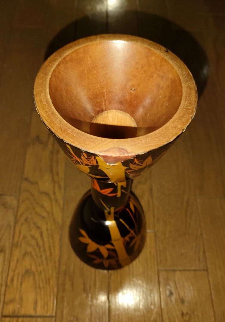 小鼓 皮2枚 胴2つ 紐2組 箱