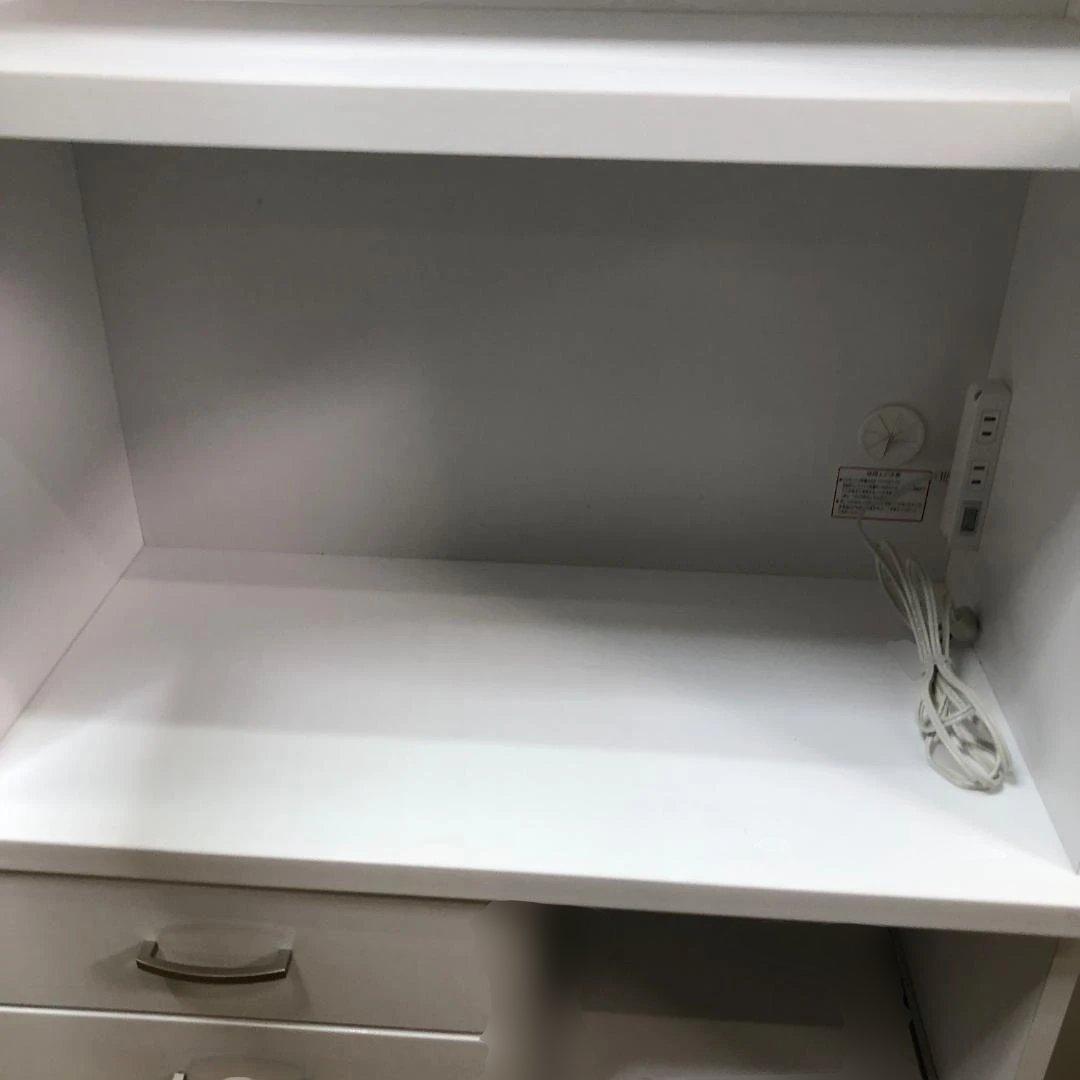 ニトリ COPAIN 80KB WH 食器棚 キッチンボード 260207-8