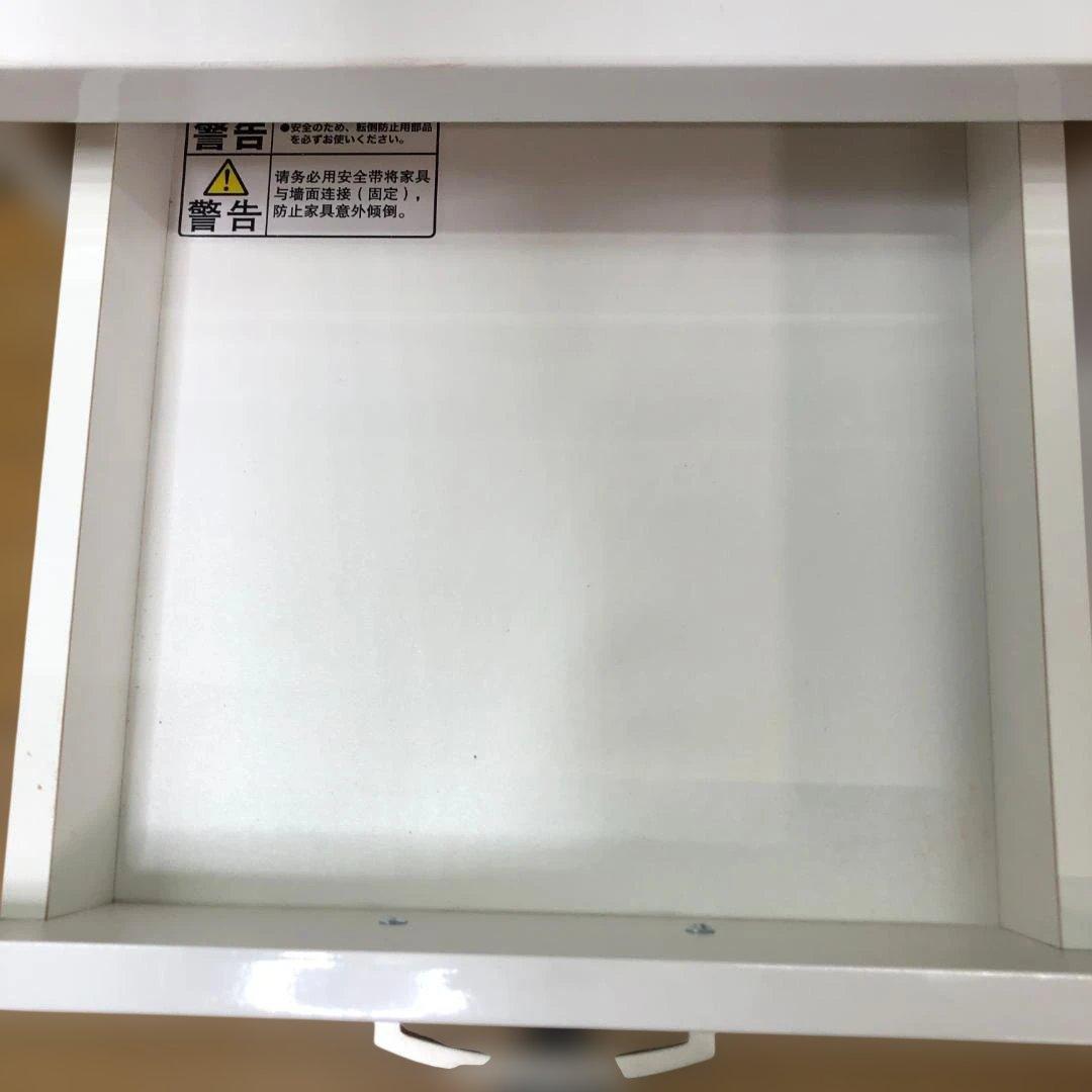 ニトリ COPAIN 80KB WH 食器棚 キッチンボード 260207-8