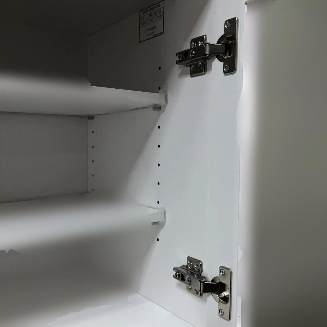 ニトリ COPAIN 80KB WH 食器棚 キッチンボード 260207-8