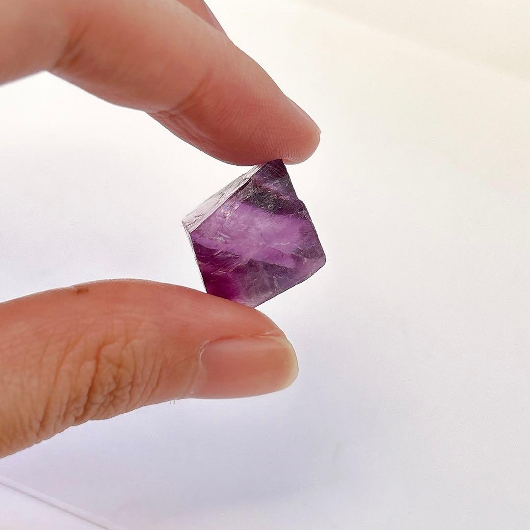 フローライト　イリノイ産　蛍石　鉱物【P4】