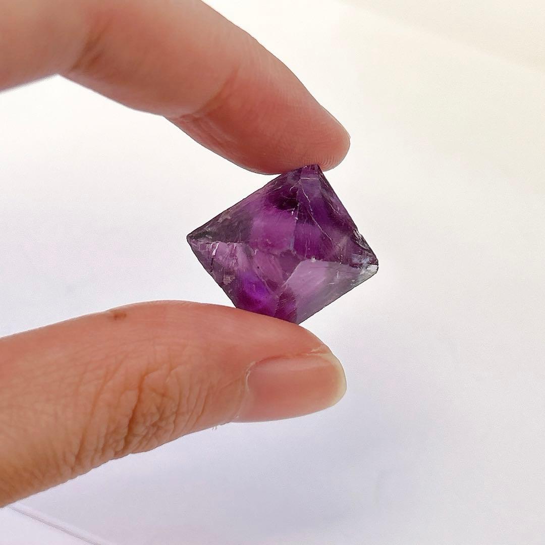 フローライト　イリノイ産　蛍石　鉱物【P4】