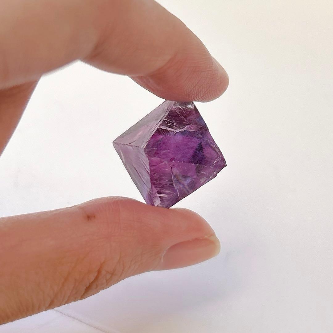 フローライト　イリノイ産　蛍石　鉱物【P4】