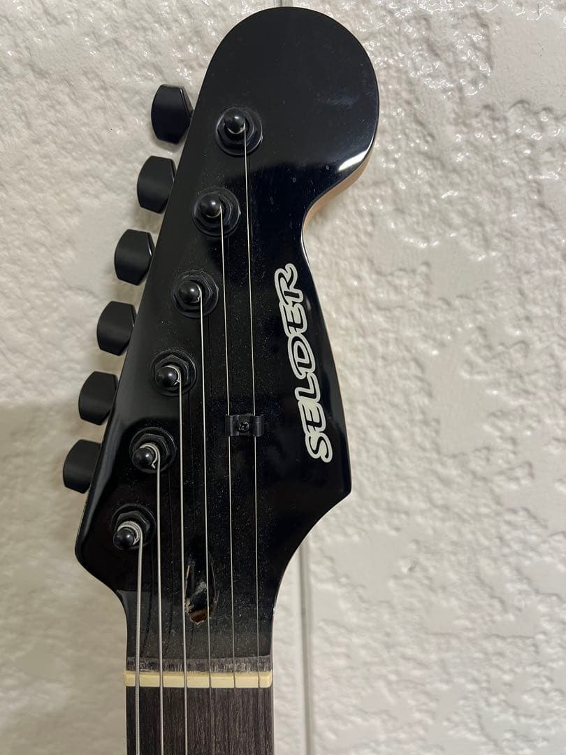 SELDER エレキギター パープル