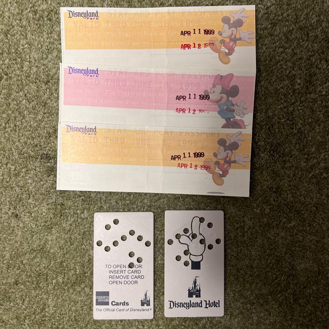 ディズニーランドホテル ルームキー 鍵　アメリカ カリフォルニア