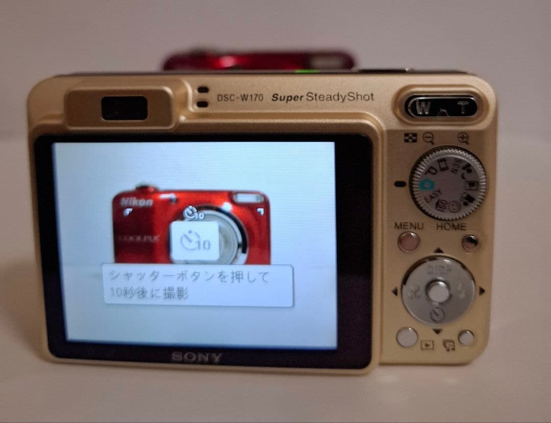 [極美品]SONY Cyber-Shot DSC-W170 デジタルカメラ
