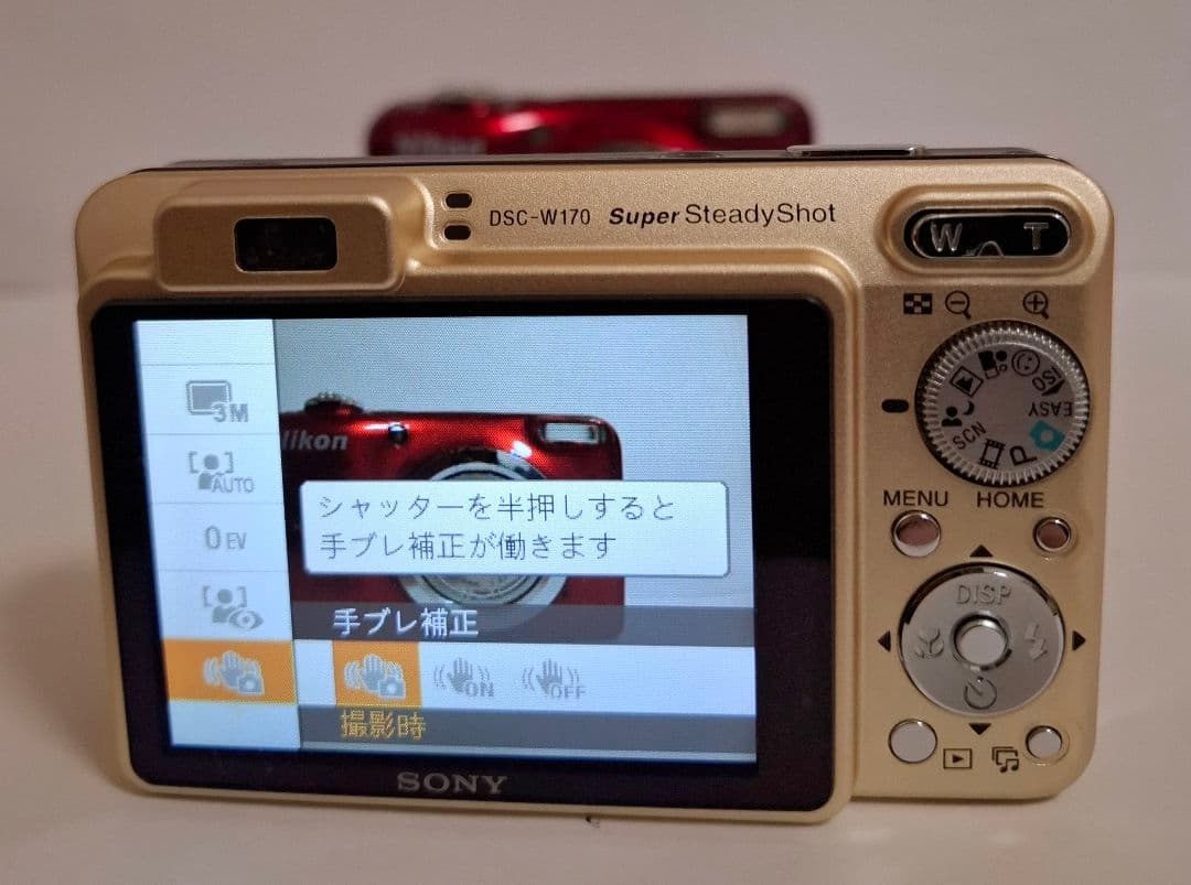 [極美品]SONY Cyber-Shot DSC-W170 デジタルカメラ
