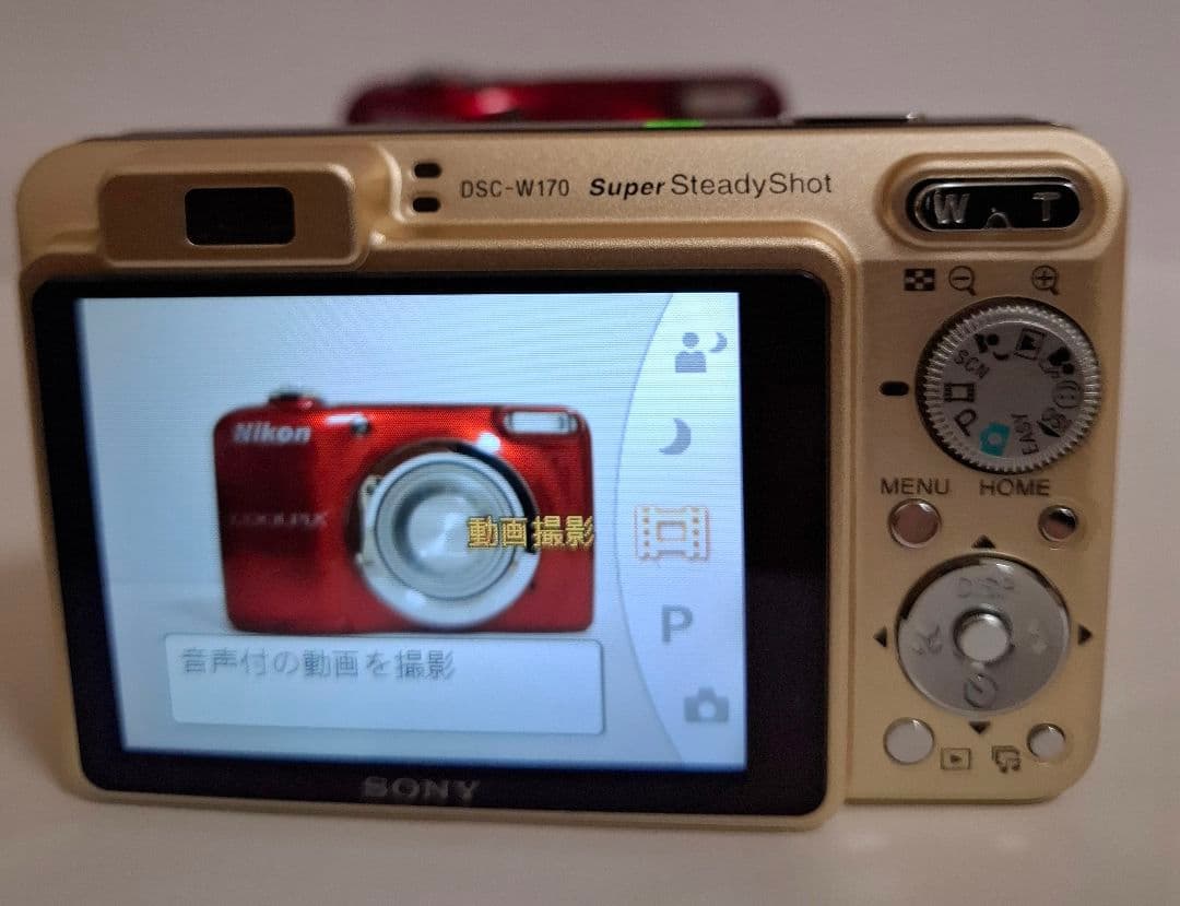 [極美品]SONY Cyber-Shot DSC-W170 デジタルカメラ