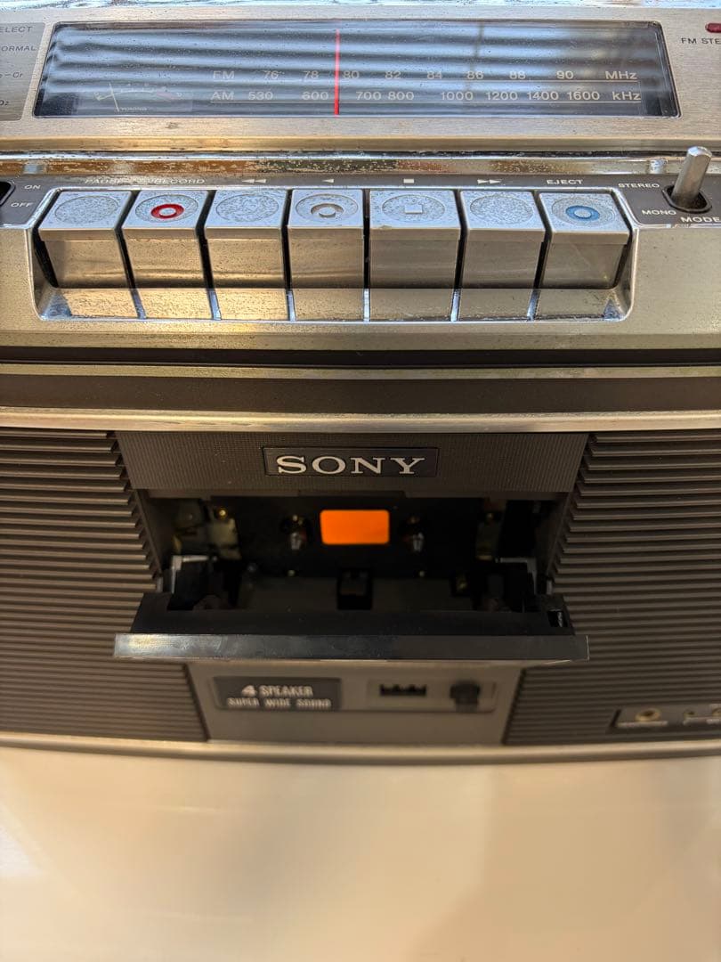 M27 SONY CF-3800 ラジカセ 最高級品