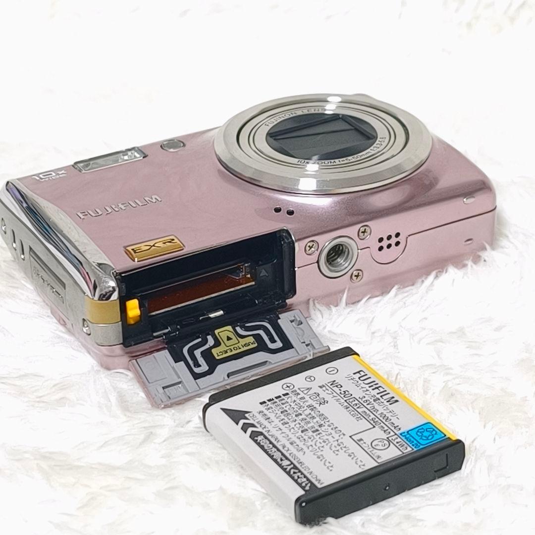 FUJIFILM FinePix F80EXR ピンク コンデジ デジカメ