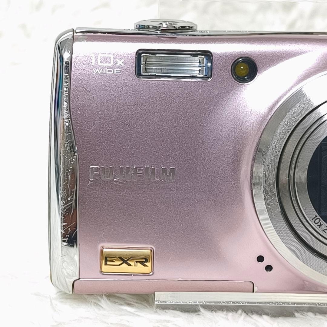 FUJIFILM FinePix F80EXR ピンク コンデジ デジカメ
