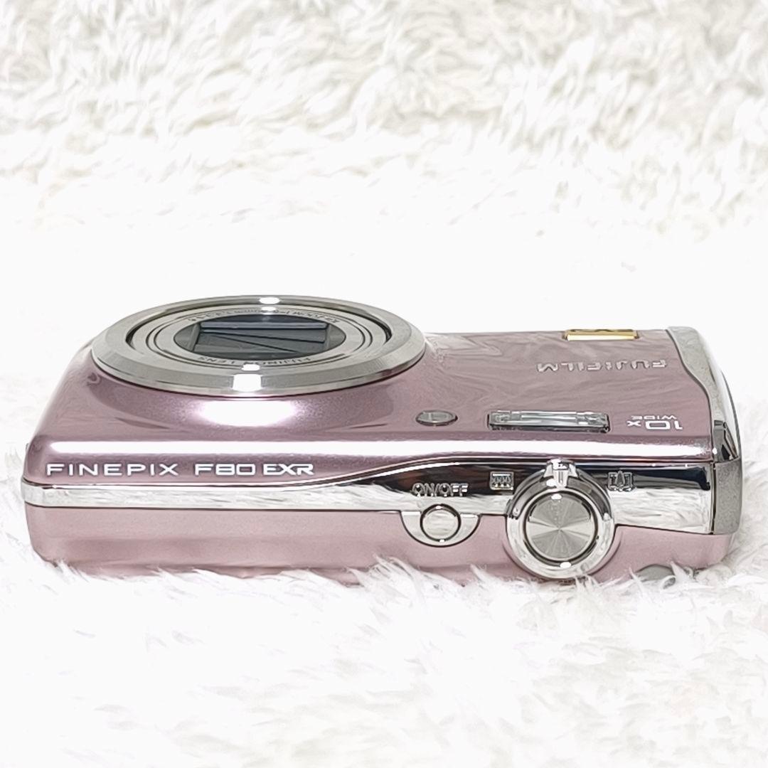 FUJIFILM FinePix F80EXR ピンク コンデジ デジカメ