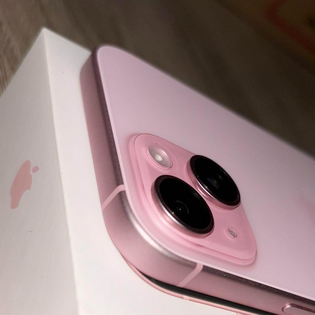 iPhone15 ピンク 128GB バッテリー88%