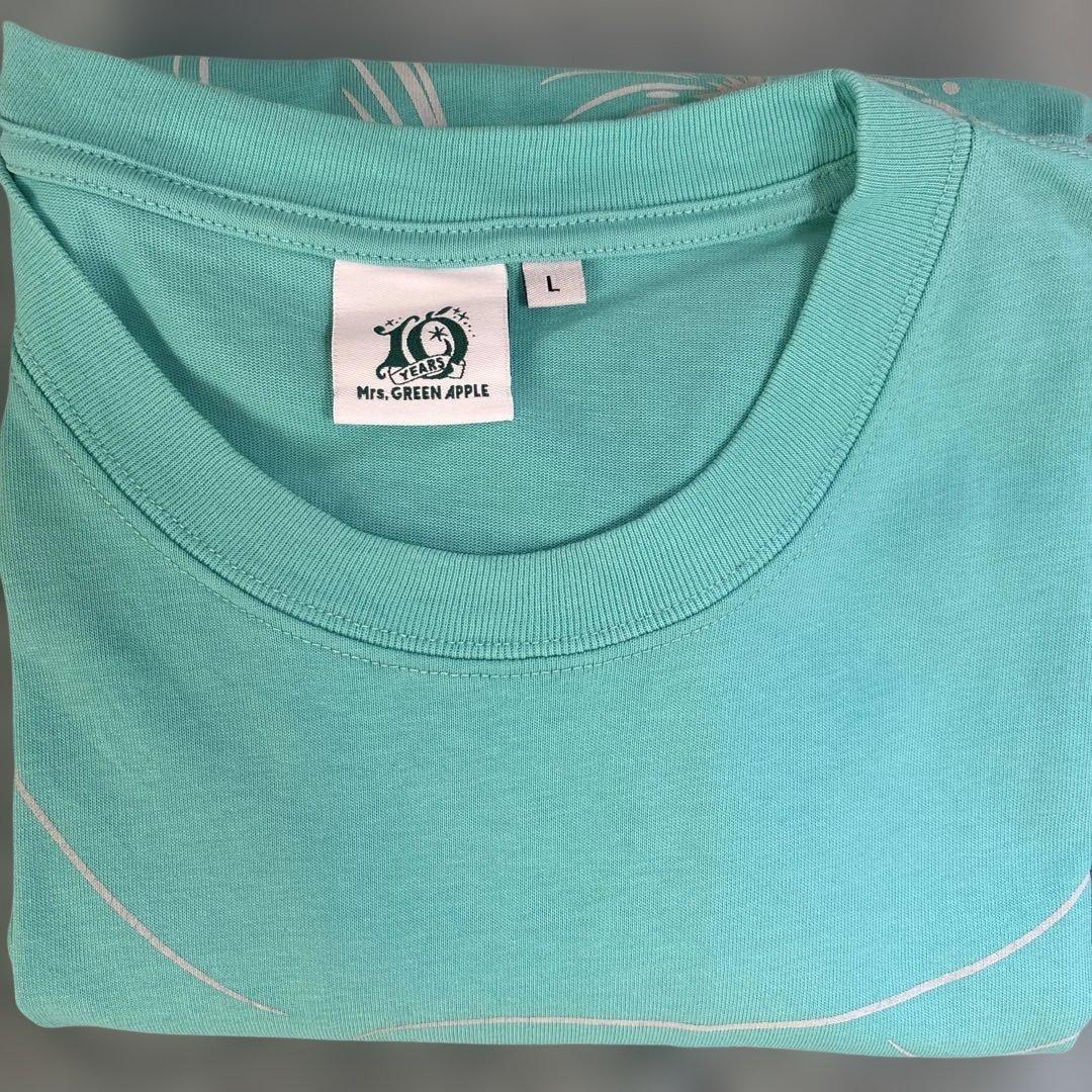 Mrs. GREEN APPLEフィヨルド あたり Tシャツ L