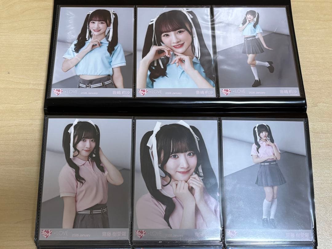 ＝LOVE イコラブ 生写真 ポロシャツ モーリーファンタジーコラボ フルコンプ