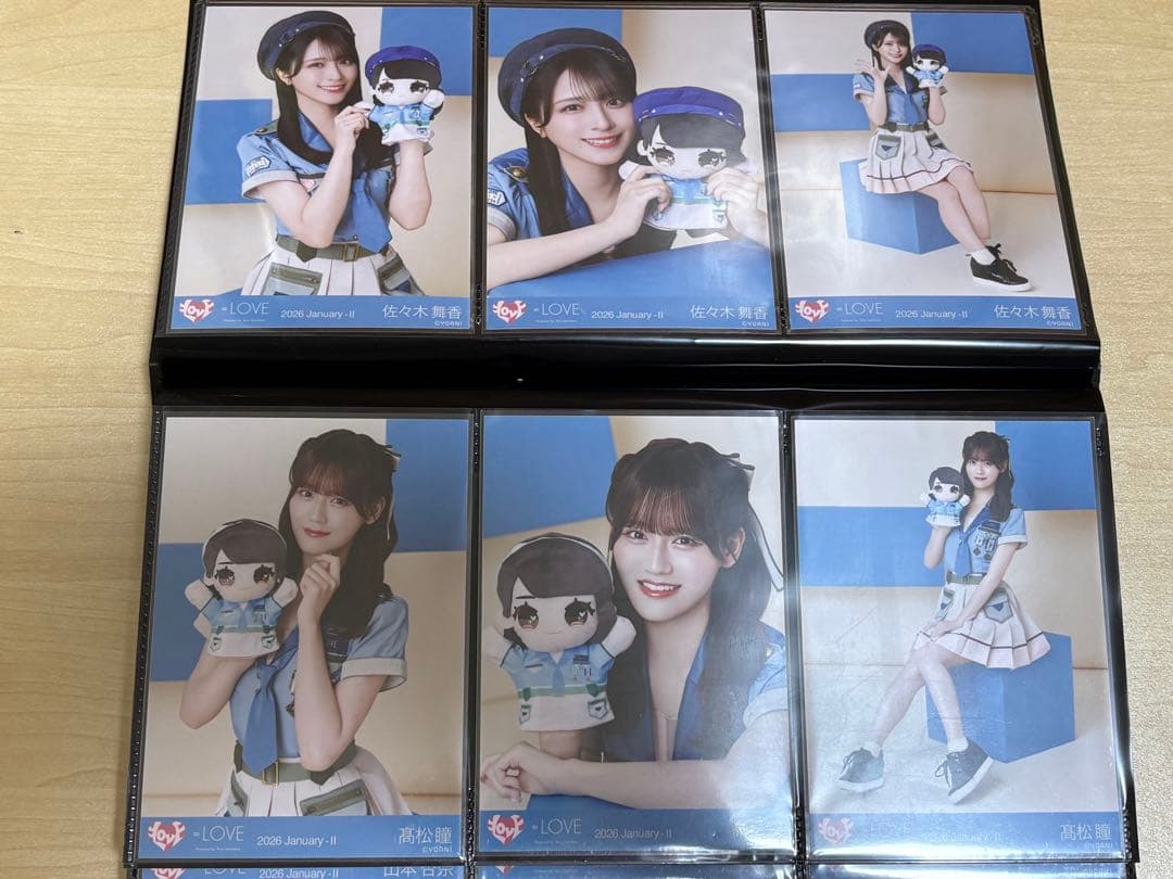 ＝LOVE イコラブ 生写真 ポロシャツ モーリーファンタジーコラボ フルコンプ