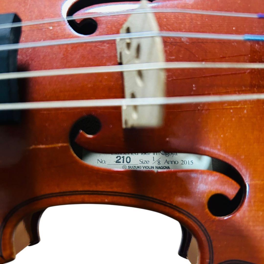 SUZUKI バイオリン 1/8 No.210（2015年製）