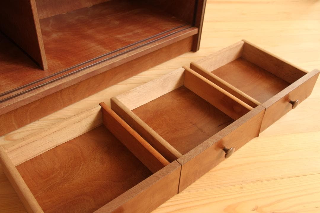 収納棚　本棚　食器棚　棚　木製　古道具　古家具　アンティーク　ビンテージ　レトロ