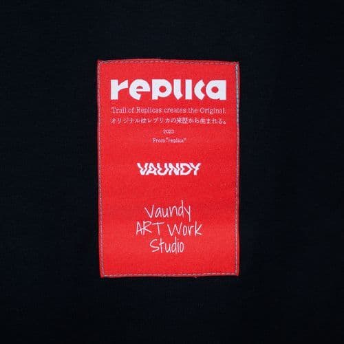 【新品】Vaundy replica logo Tシャツ ブラック Lサイズ