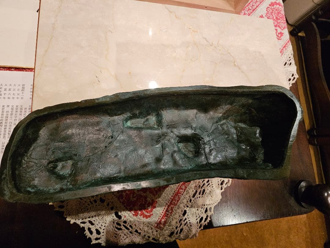 北村西望　一瀉千里　虎像 木箱付き