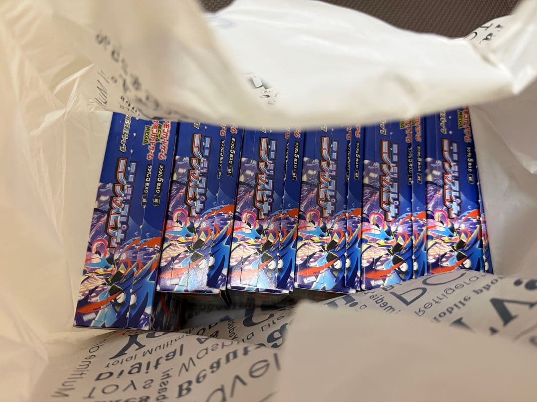 ポケモンカードゲーム ニンジャスピナー　6box　シュリンク無し　ヨドバシアキバ