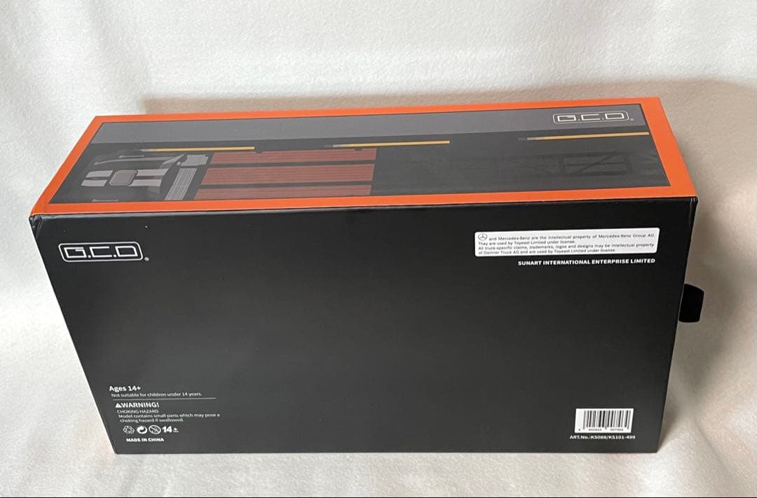 トレーラー　アクトロス ギガスペース　ベンツGCD 1/64 ミニカー