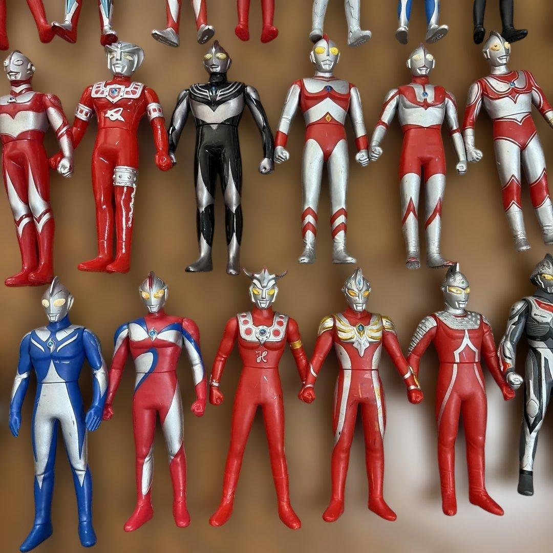 ウルトラマン　ソフビ　セット　まとめ　53個　フィギュア　50個以上