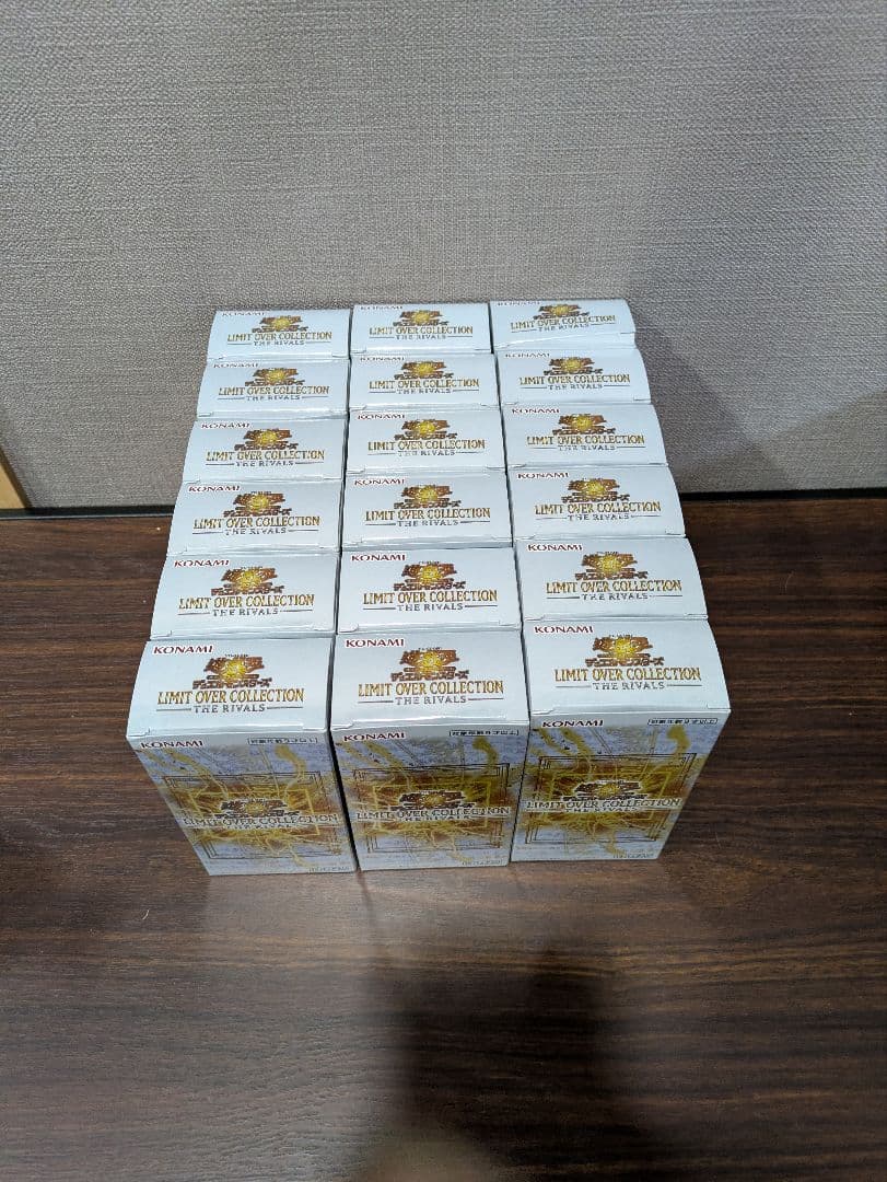 遊戯王 リミットオーバーコレクション The RIVALS 18箱分270パック