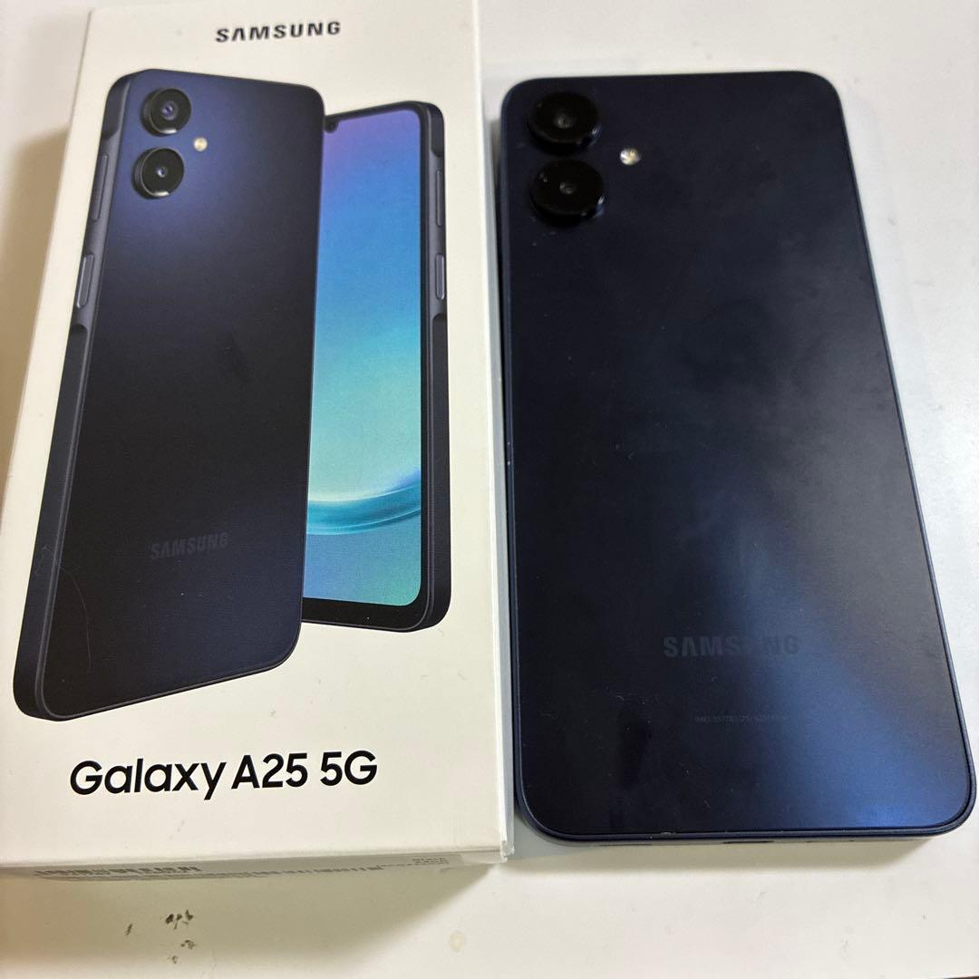 Samsung Galaxy A25 5G 本体 黒